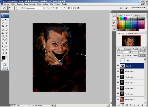 Creation of My Own Nightmare: Step 6